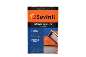 Resina Acrílica Base Água Cerâmica Onix 18L Suvinil